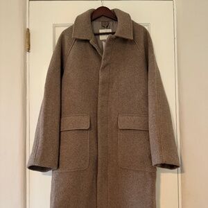 Everlane ReWool Car Coat Heather Taupe Men’s Large